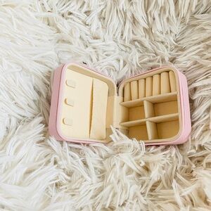 Pink Jewelry Organizer Case